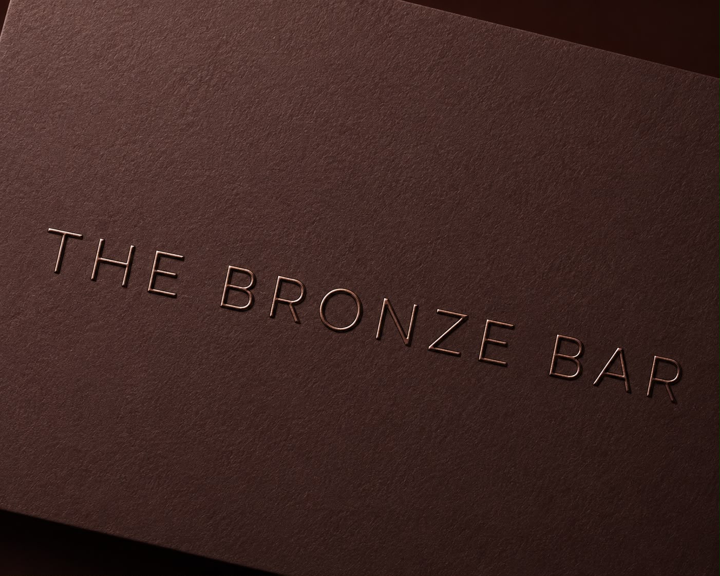 The Bronze Bar logo